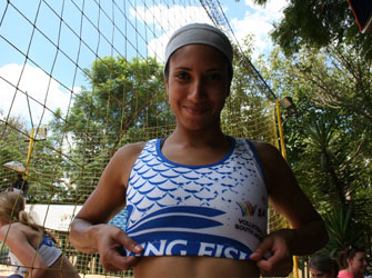 Meera at Flying Fish digzBEACH volleyball